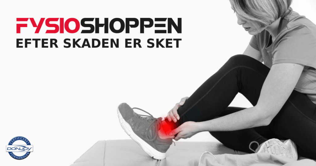 Efter skaden er sket | Få hjælp på Fysioshoppen - online fysioterapeut
