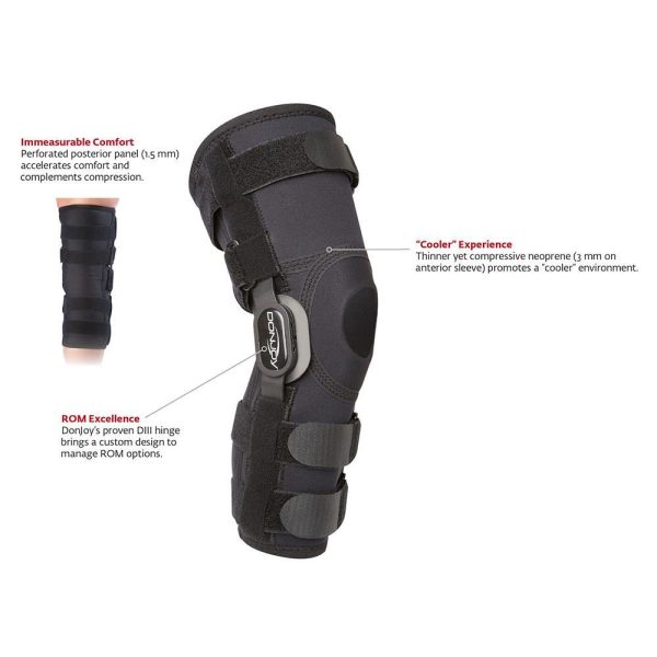 DONJOY Playmaker II med standardled knæbandage - Image 2