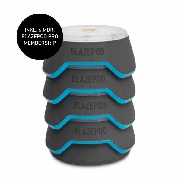 BLAZEPOD Standard 4 stk. Incl. app & opbevaringstaske