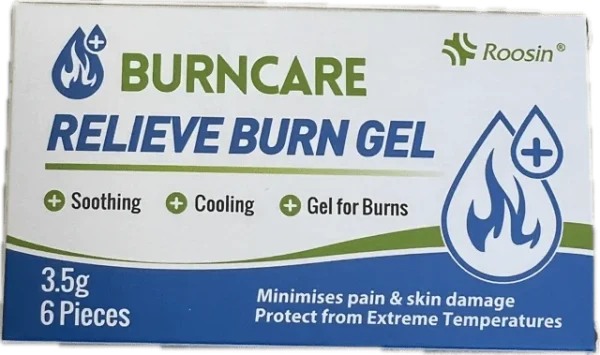 Burncare gel – pakke med 6 x 3,5 gram - Image 3