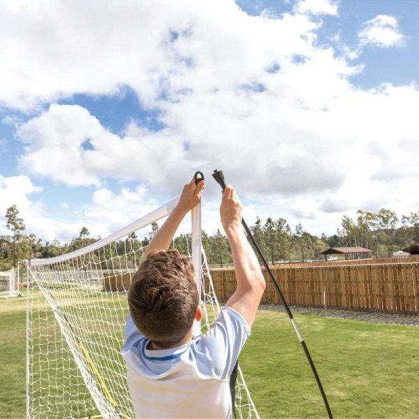 SKLZ Quickster Fodboldmål (3,6 m x 1,8 m) Gul/sort/hvid 8500 g - Image 8