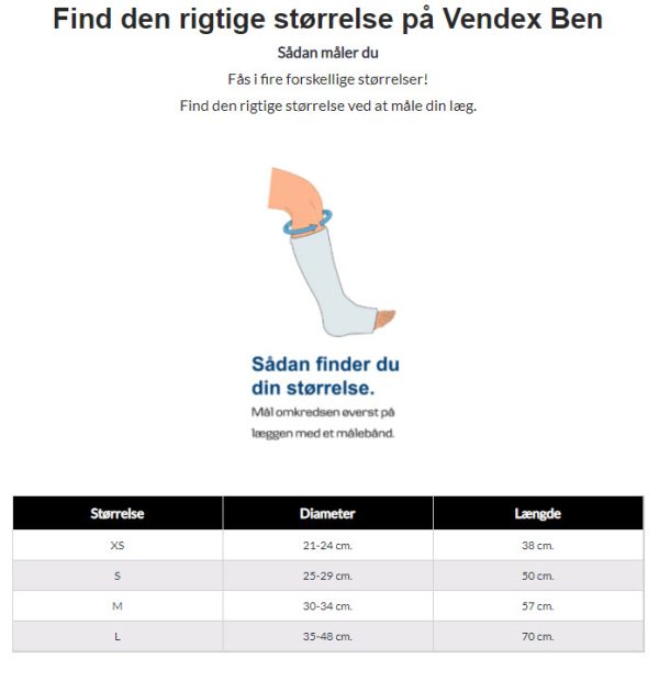Vendex cover ben – Vandtæt beskyttelse til dit gips ben - Image 5