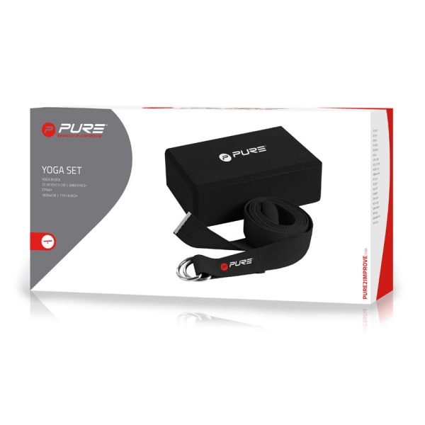 Pure2Improve Yogablok + Bælte - Image 2
