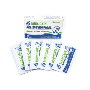 Burncare gel – pakke med 6 x 3,5 gram